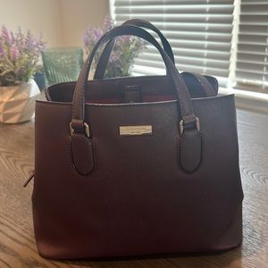 Wine colored Kate Spade Purse